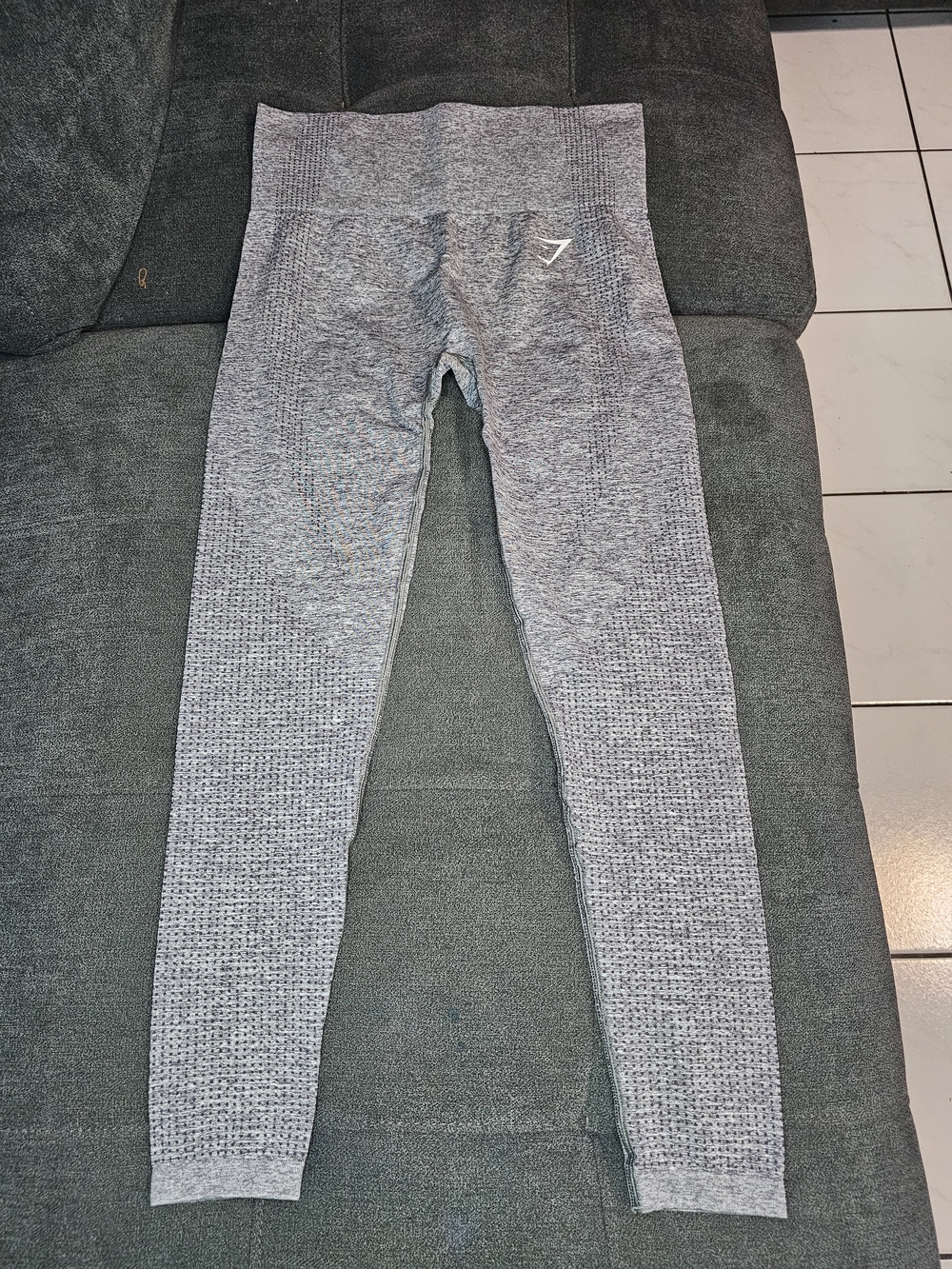 Gymshark Grey Seamless High-Waist Leggings